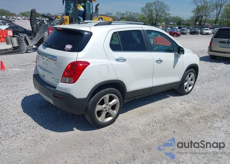 2015 Chevrolet Trax Ltz z USA, uszkodzony, nr VIN KL7CJTSB2FB186421